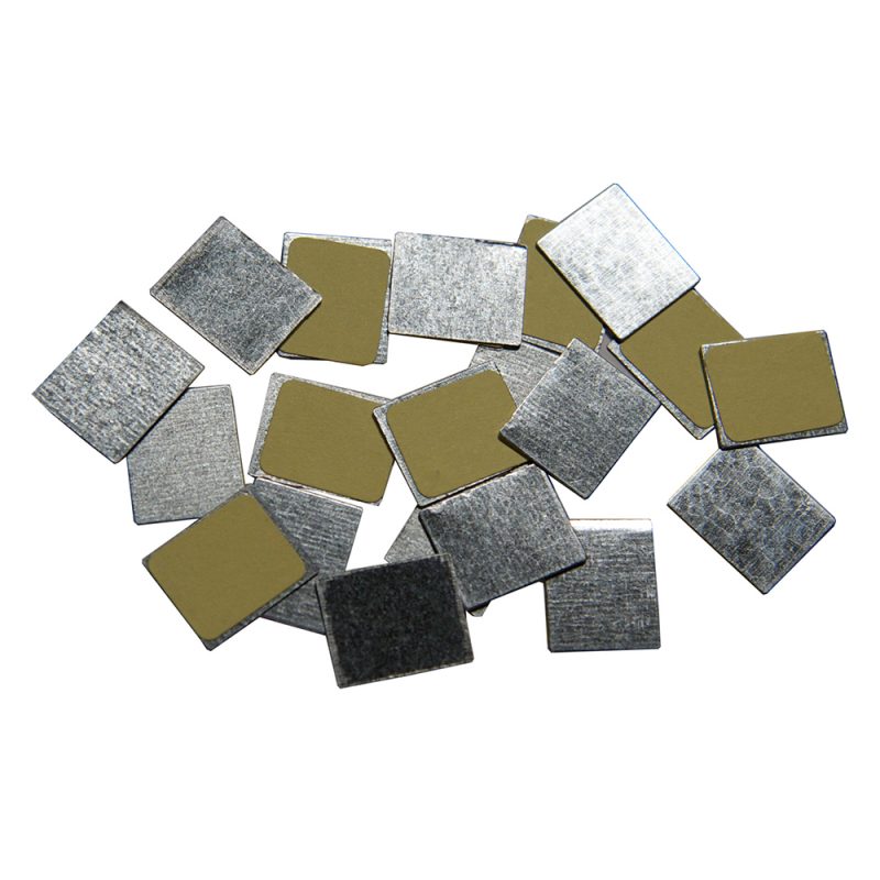 SQUARE METAL STICKERS (30PACK)